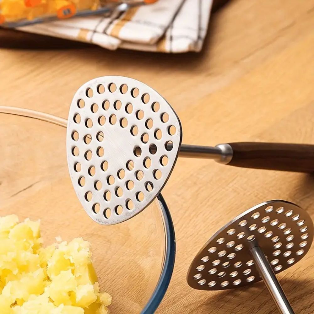 Aardappelstamper Met RVS Ontwerp En Ergonomische Persplaat