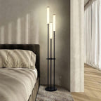Staande Lamp Met Drie Buiskoppen En Dimbare Led Voor Moderne Sfeerlicht