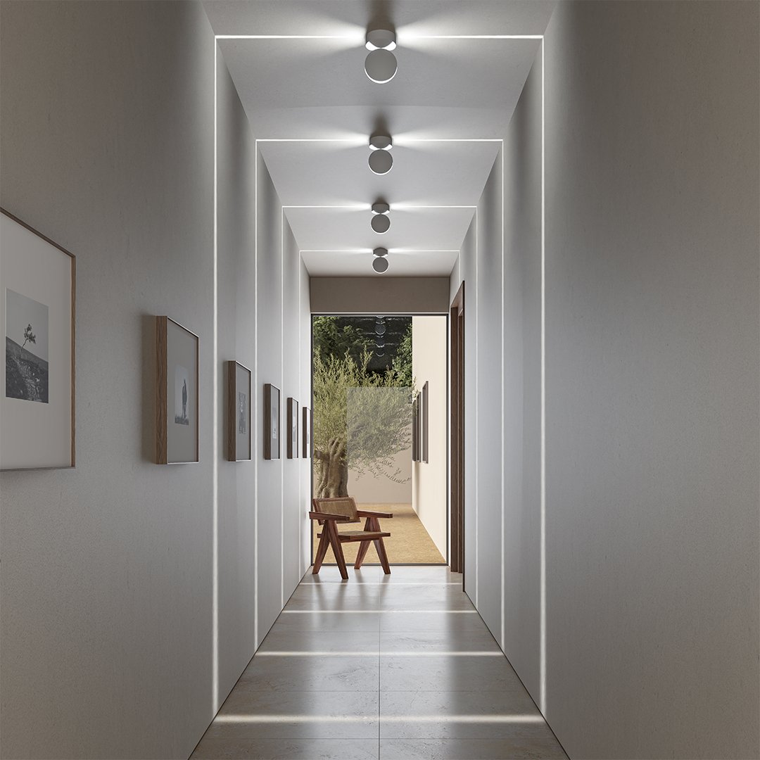 360° Draaibare LED Wandlamp met Warmwit Licht