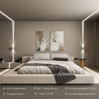 360° Draaibare LED Wandlamp met Warmwit Licht