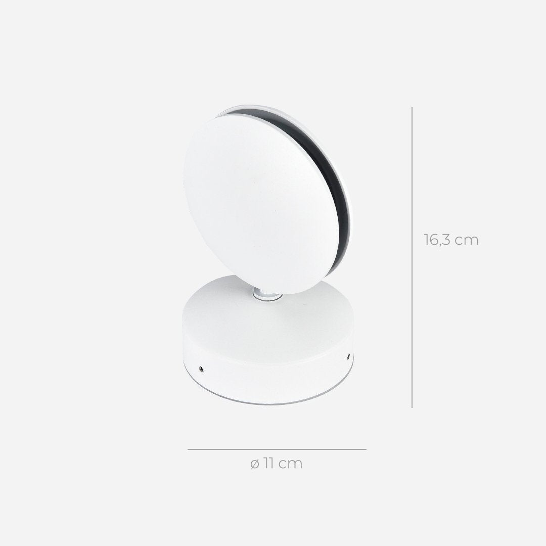 360° Draaibare LED Wandlamp met Warmwit Licht