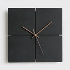 Geruisloze Wandklok Met Minimalistisch Design Voor Moderne Interieurs