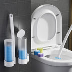 Wegwerp Toiletreinigingsset Met Kliksysteem En Hygiënische Sponskoppen
