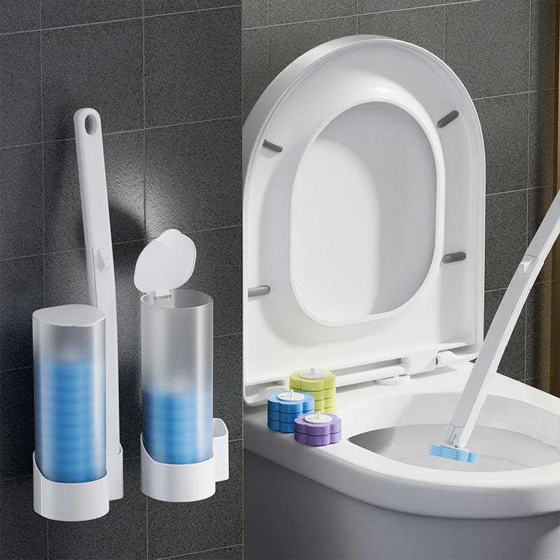 Wegwerp Toiletreinigingsset Met Kliksysteem En Hygiënische Sponskoppen