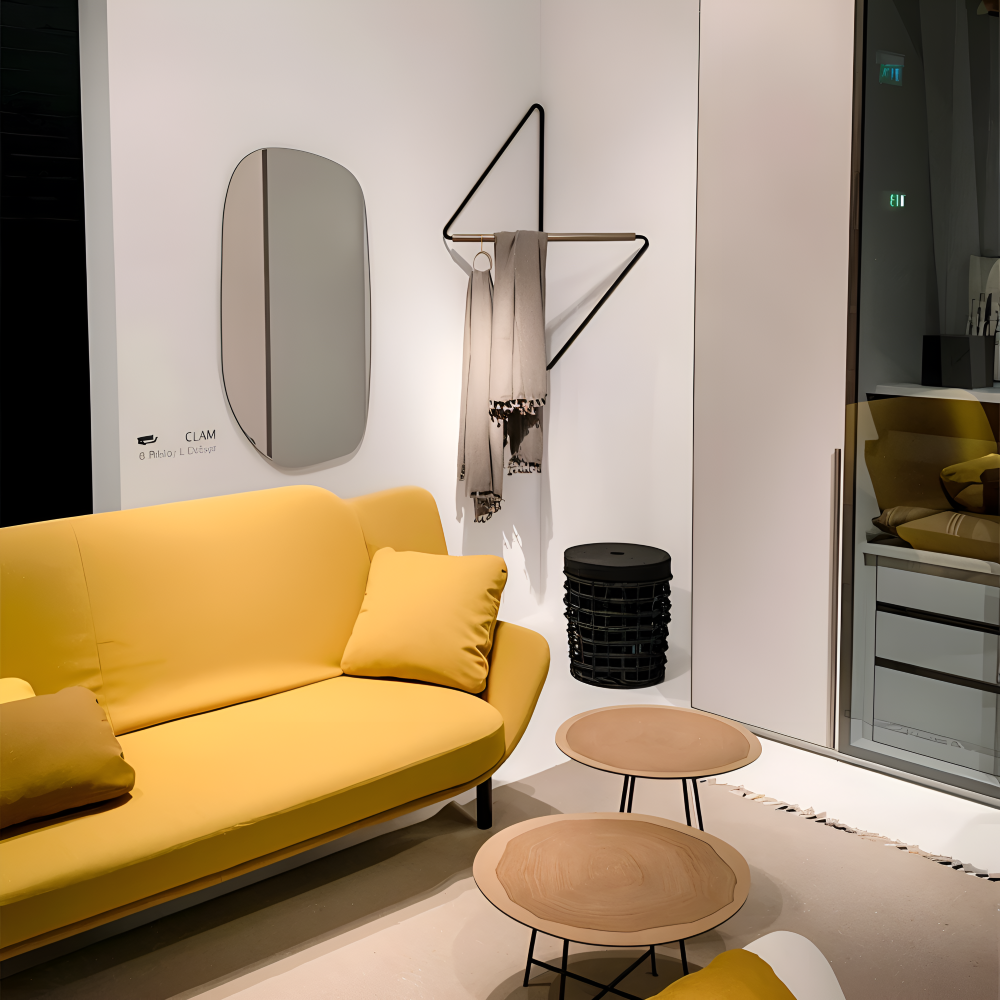Staande Kapstok Met Geometrisch Design Voor Jassen, Handdoeken En Accessoires