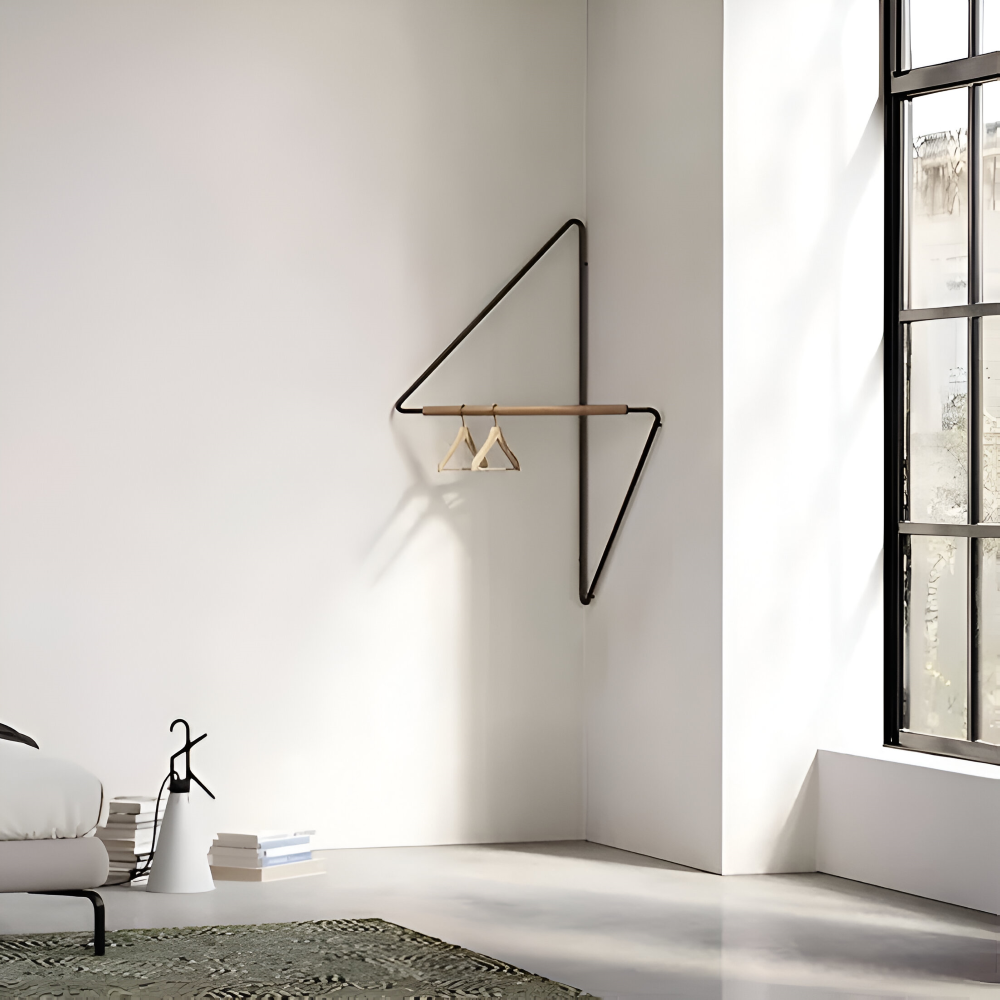 Staande Kapstok Met Geometrisch Design Voor Jassen, Handdoeken En Accessoires