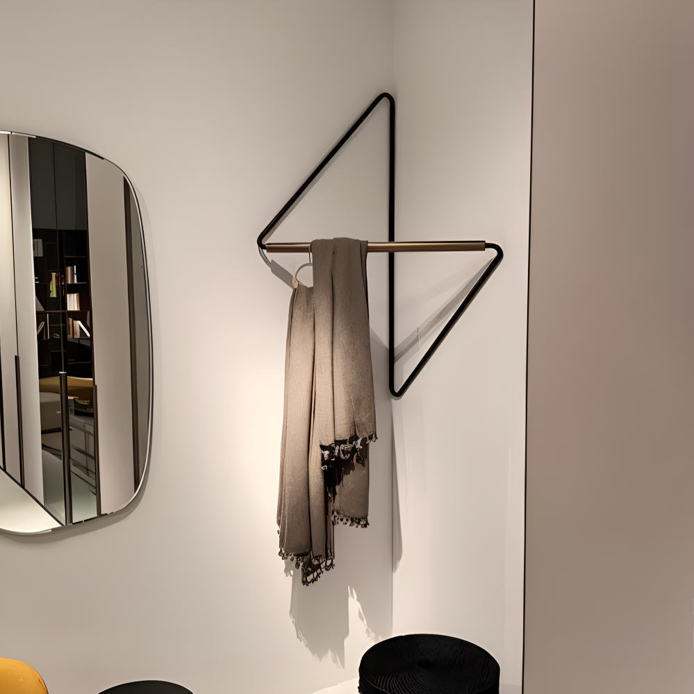 Staande Kapstok Met Geometrisch Design Voor Jassen, Handdoeken En Accessoires
