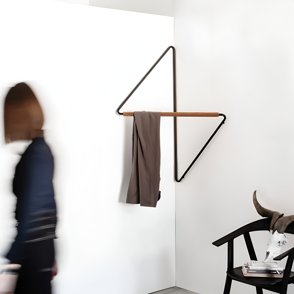 Staande Kapstok Met Geometrisch Design Voor Jassen, Handdoeken En Accessoires