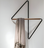 Staande Kapstok Met Geometrisch Design Voor Jassen, Handdoeken En Accessoires