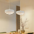 Drielaagse Design Hanglamp Met Schijfvorm Voor Moderne Interieurs
