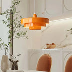 Drielaagse Design Hanglamp Met Schijfvorm Voor Moderne Interieurs