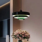 Drielaagse Design Hanglamp Met Schijfvorm Voor Moderne Interieurs