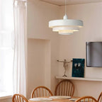 Drielaagse Design Hanglamp Met Schijfvorm Voor Moderne Interieurs