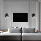 Moderne U-vormige Wandlamp met Dubbele LED-Verlichting voor Binnen