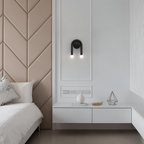 Moderne U-vormige Wandlamp met Dubbele LED-Verlichting voor Binnen