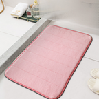 Zachte absorberende badmat met antisliprug en sneldrogend ontwerp