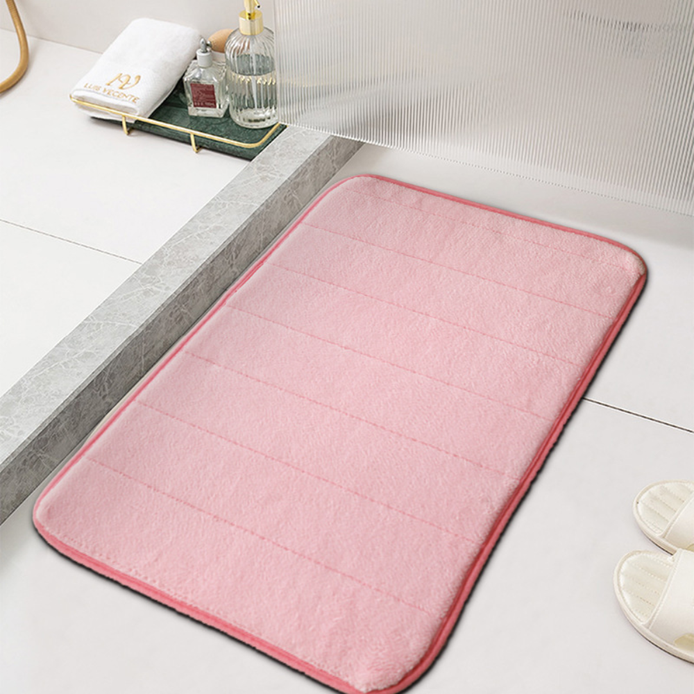 Zachte absorberende badmat met antisliprug en sneldrogend ontwerp