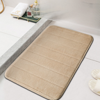 Zachte absorberende badmat met antisliprug en sneldrogend ontwerp