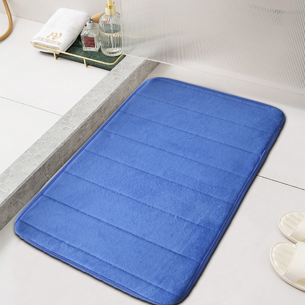 Zachte absorberende badmat met antisliprug en sneldrogend ontwerp