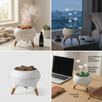Aroma Diffuser Met Kwallen Effect En Sfeerverlichting Voor Ontspanning