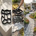 Herbruikbare Tuinpad Mal Voor Creatieve Tuinpaden En Terrassen