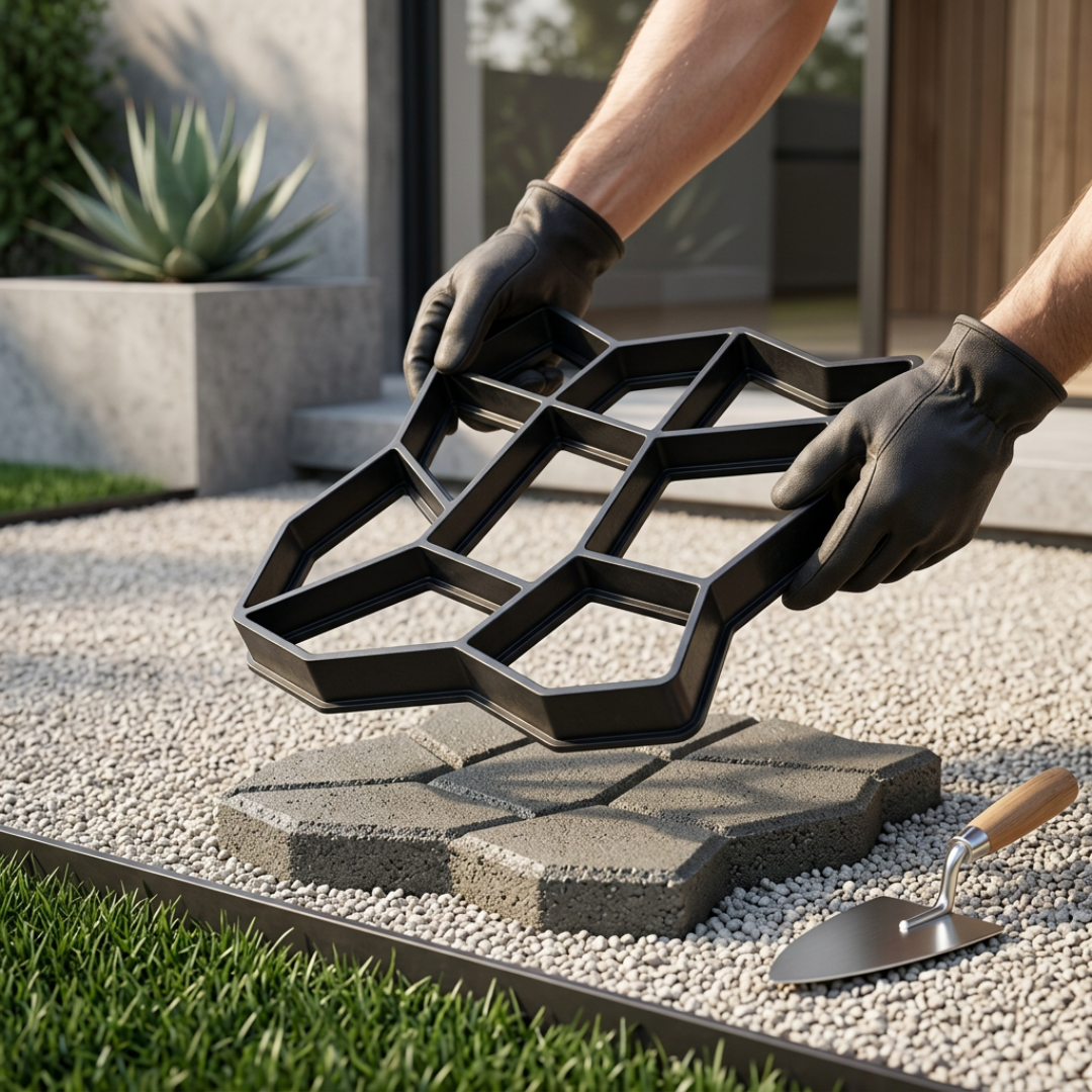 Herbruikbare Tuinpad Mal Voor Creatieve Tuinpaden En Terrassen