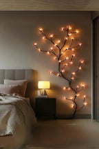 LED‑Decoratietak met Bloesemdesign voor Sfeervolle Wandaccenten