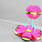 Hondenspeelbal met Pop‑Up Schijfmechanisme voor Actieve Buitenpret en Duurzaam Dagelijks Spel