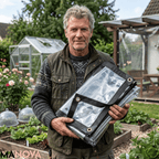 Transparante All‑Weather Beschermhoes met Versterkte Randen
