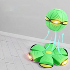 Hondenspeelbal met Pop‑Up Schijfmechanisme voor Actieve Buitenpret en Duurzaam Dagelijks Spel