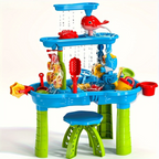 3‑Laags Speeltafel voor Zand en Water met Meerdere Speelniveaus