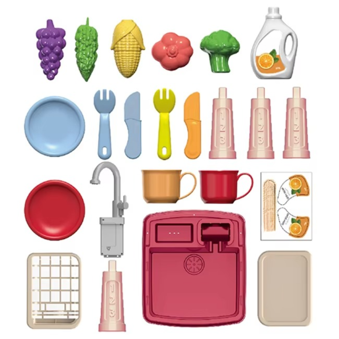 Speelkeuken met Waterfunctie voor Creatief Kinderspel