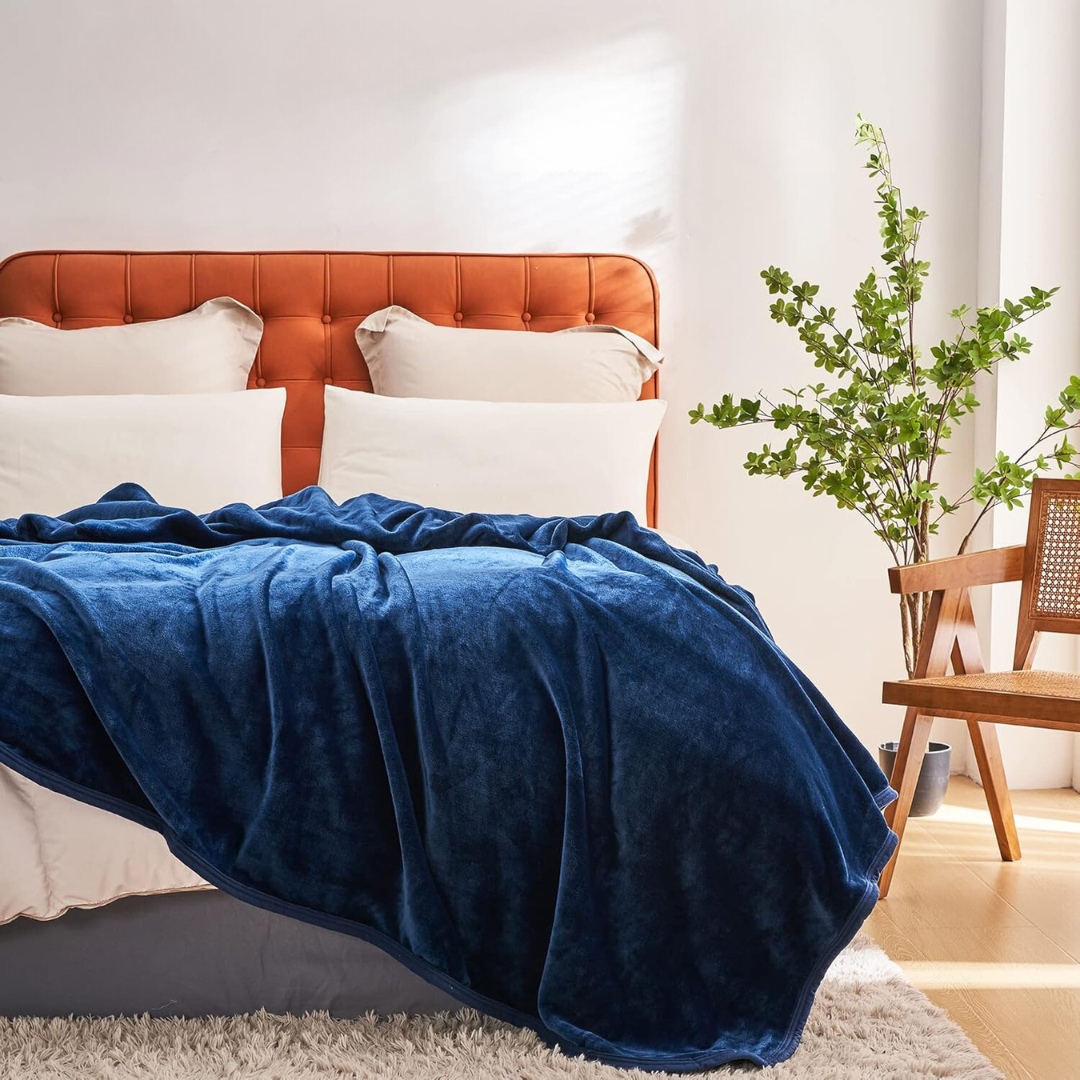 Flanellen Fleece Deken Met Zachte Warmte En Dagelijkse Lichtgewicht Comfort