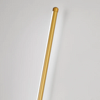 LED-Wandlamp met Slanke Lichtbalk en Geometrische Wandplaat