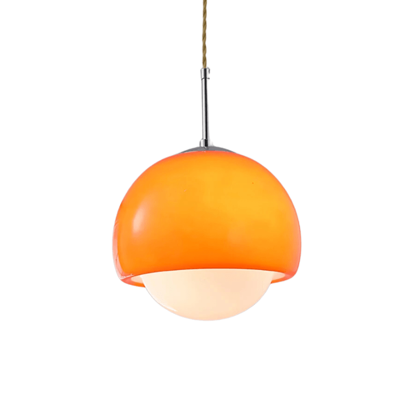 Bauhaus Hanglamp Met Glazen Lichtbol En Moderne Uitstraling