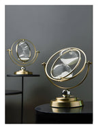 Elegante Zandloper Met Messing Frame