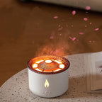 USB-aromadiffuser met vulkaaneffect en LED-verlichting