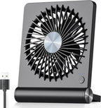 Compacte USB Tafelventilator met 3 Snelheden voor Bureau en Thuis