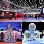 LED-Lichtsnoer met Flexibele Koperdraad voor Kerstboom en Decoratie