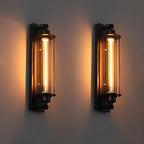 Vintage Wandlamp Met Warm LED Licht