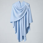 Luchtige Omslagsjaal Met Elegante Drapering Voor Stijlvolle Laagjeslooks