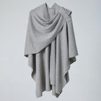 Luchtige Omslagsjaal Met Elegante Drapering Voor Stijlvolle Laagjeslooks