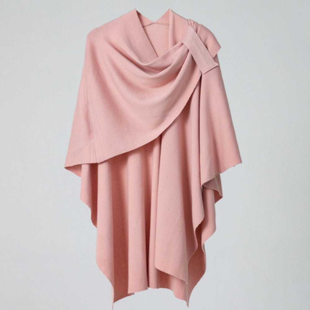 Luchtige Omslagsjaal Met Elegante Drapering Voor Stijlvolle Laagjeslooks