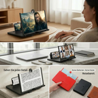 Smartphone Schermvergroter Met 4x Vergroting Voor Comfortabel Kijken
