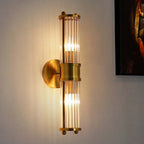 Klassieke Wandlamp met Luxe Gouden Afwerking voor Badkamer en Interieur