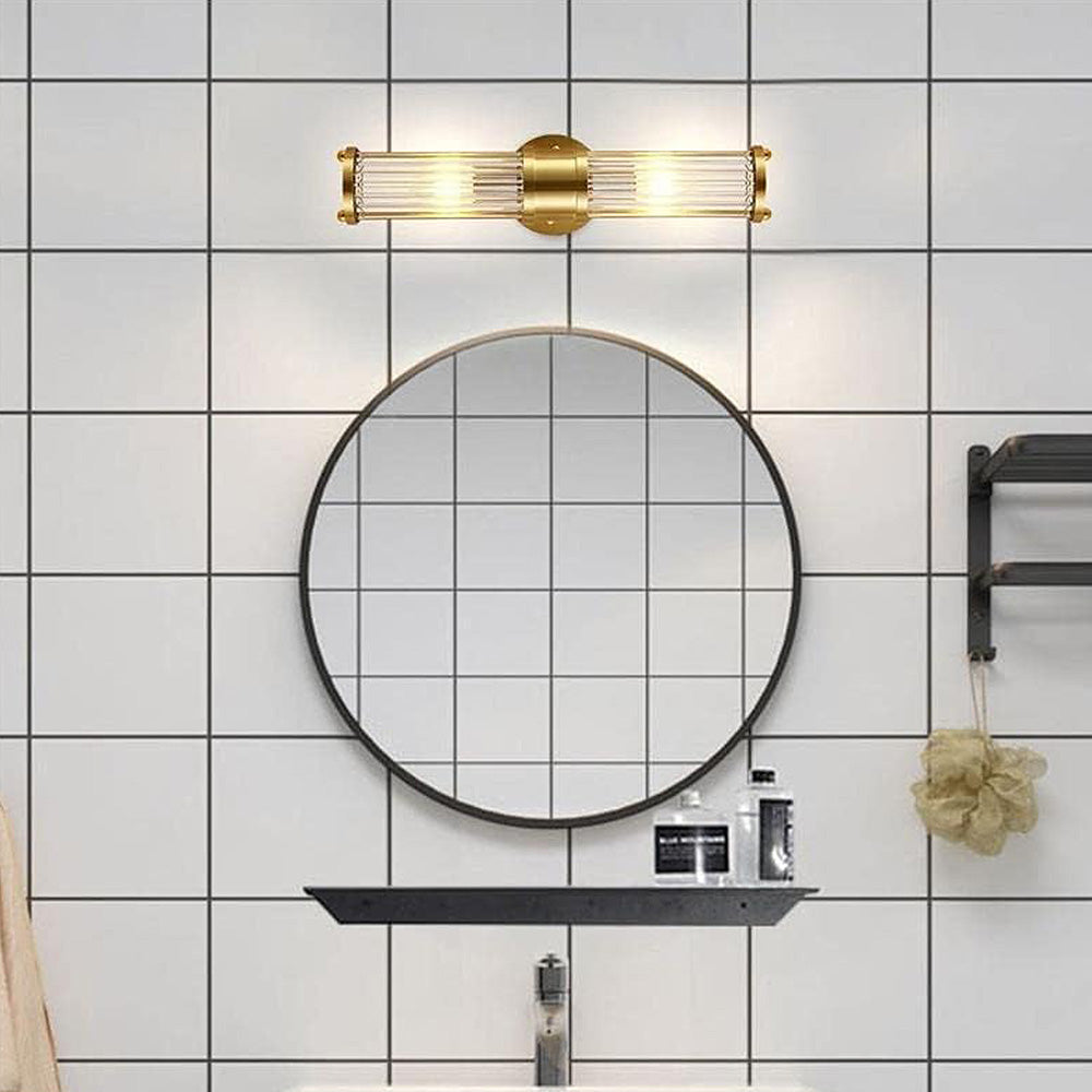 Klassieke Wandlamp met Luxe Gouden Afwerking voor Badkamer en Interieur