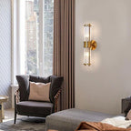Klassieke Wandlamp met Luxe Gouden Afwerking voor Badkamer en Interieur