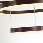 Ringhanglamp met LED‑Lichtverdeling en Verstelbare Ophanging
