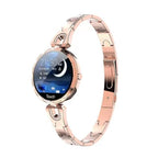 Waterdichte Dames‑Smartwatch met Gezondheidsfuncties en Lange Batterijduur