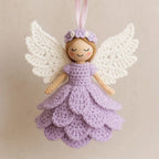Haakset voor Kerstengel Hanger met Creatieve Handgemaakte Decoratie
